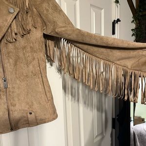 Wrangler fringe jacket NEW